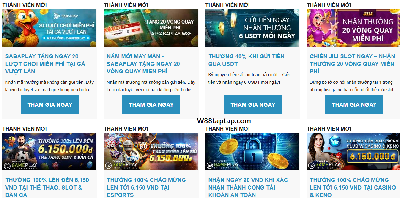 W88 playboyjobs ⭐️ Link vào W88 La liga Mới Nhất 2026 - Vào W88.com 5 Top các ưu đãi hấp dẫn W88